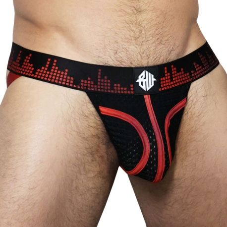  Equalizer Jockstrap - Black - Red