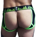  Boxer Empty Bottom Equalizer Noir - Vert Fluo