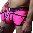  Equalizer Bottomless Trunks Neon Pink