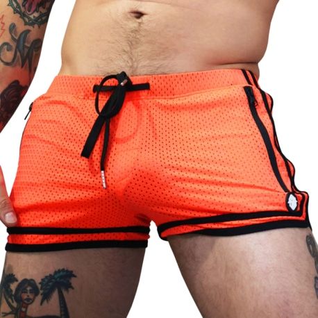  Remix Circuit Shorts - Neon Orange