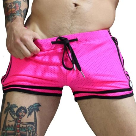  Remix Circuit Shorts - Neon Pink