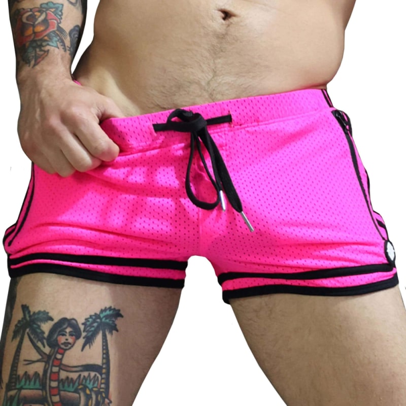  Remix Circuit Shorts - Neon Pink