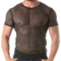 TOF Paris T-Shirt Circuit Mesh Noir