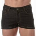 TOF Paris Urban Jean Mini Shorts - Black