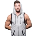 Andrew Christian Veste à Capuche Baller Gris Chiné