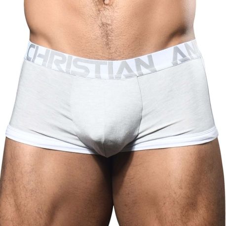 Andrew Christian Boxer CoolFlex Modal Active Show-It Gris Chiné
