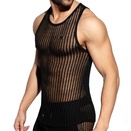 ES Collection Silhouette Tank Top - Black