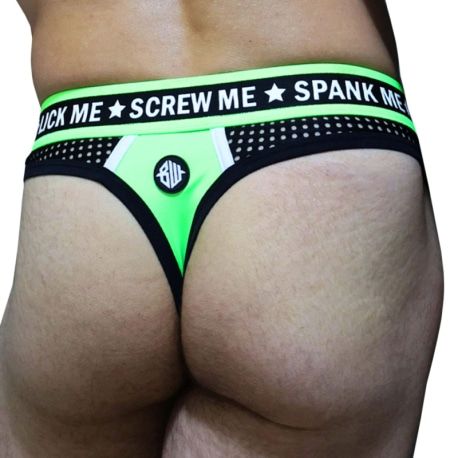 Snax Thong - Neon Green