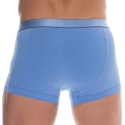 Emporio Armani Shiny Logoband Cotton Boxer Briefs - Light Blue