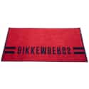 Bikkembergs Drap de Bain Logo Bleu Marine - Rouge
