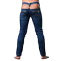 Andrew Christian Queer Castro Stretch Skinny Jeans - Indigo