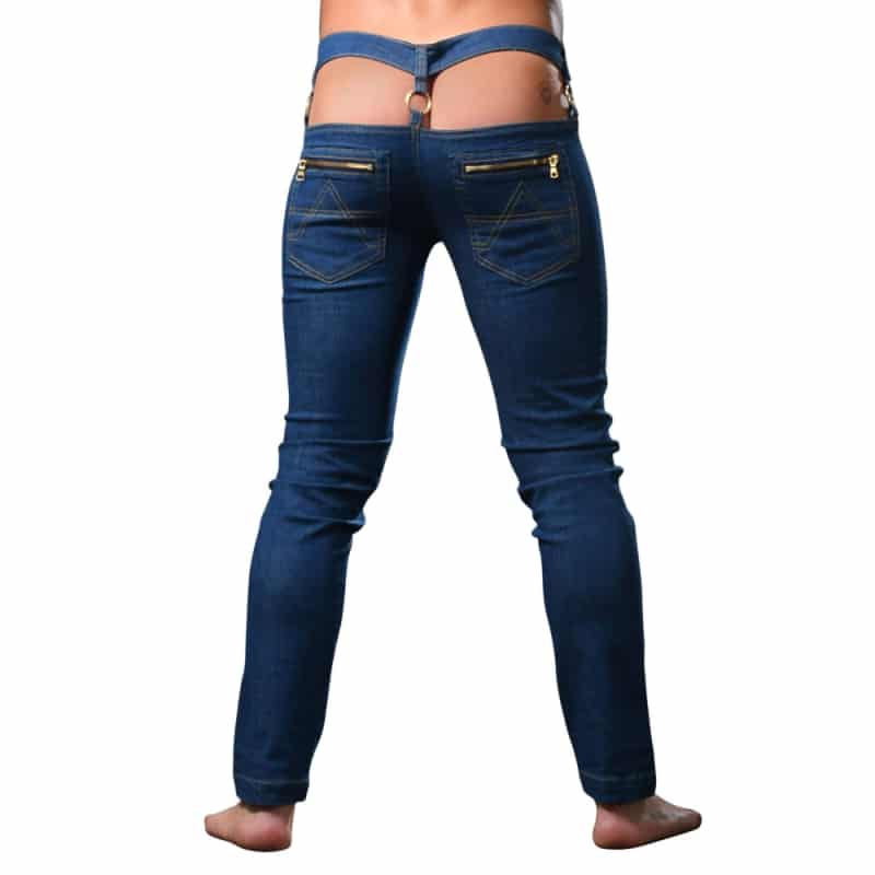 Andrew Christian Queer Castro Stretch Skinny Jeans - Indigo