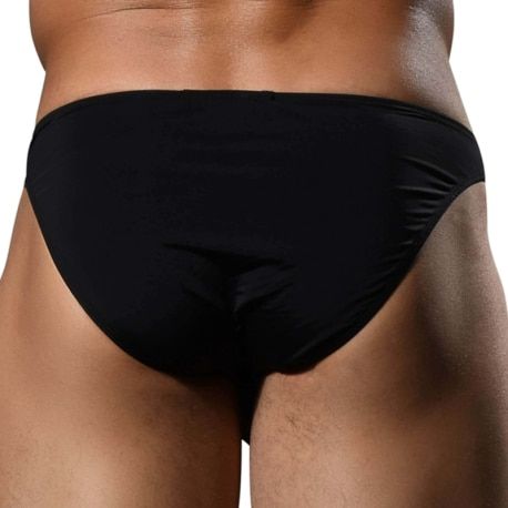 Andrew Christian Slip Almost Naked Low Cut Ring Noir