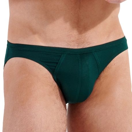 HOM Slip Comfort Micro Tencel Soft Vert Foncé