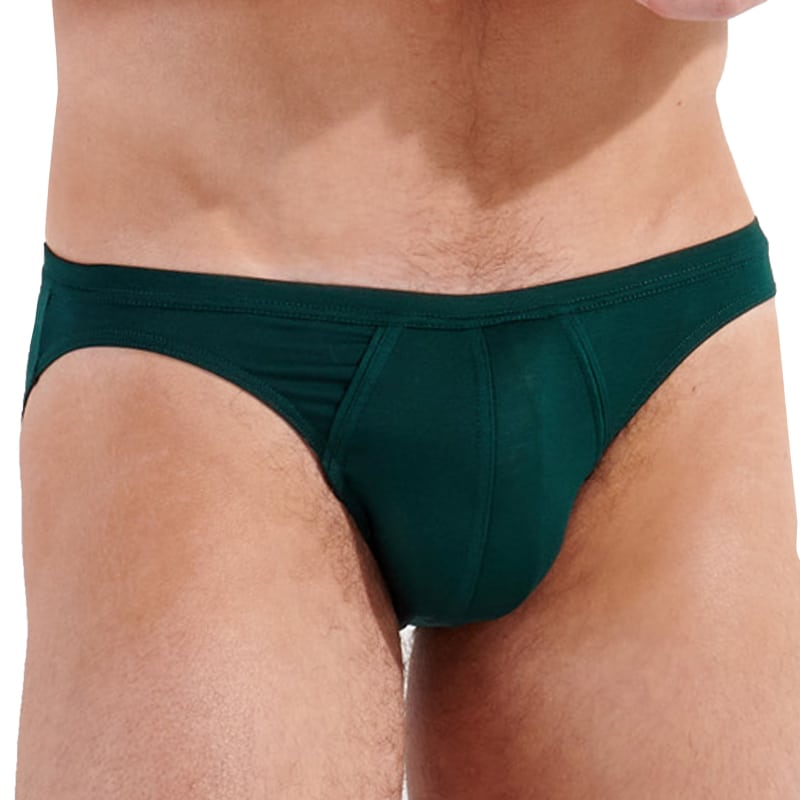 HOM Slip Comfort Micro Tencel Soft Vert Foncé