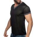 Addicted Slam Mesh T-Shirt - Black