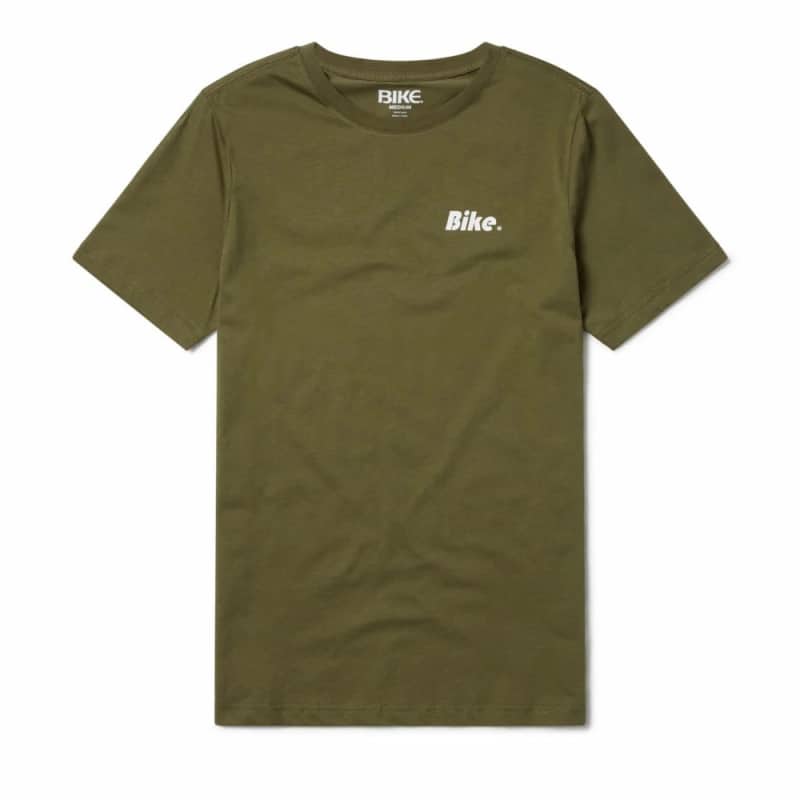  T-Shirt Logo Coton Olive