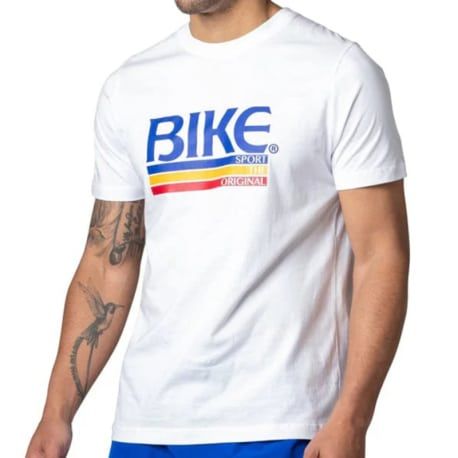  T-Shirt Logo Coton Blanc