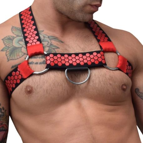  Harnais Hex Rouge