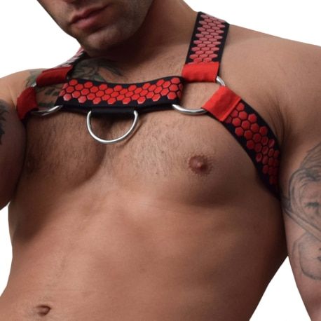  Harnais Hex Rouge