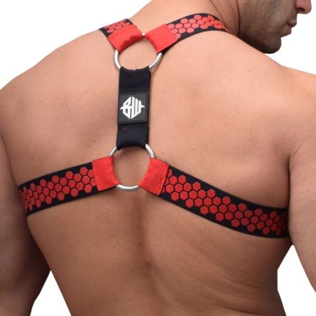  Harnais Hex Rouge