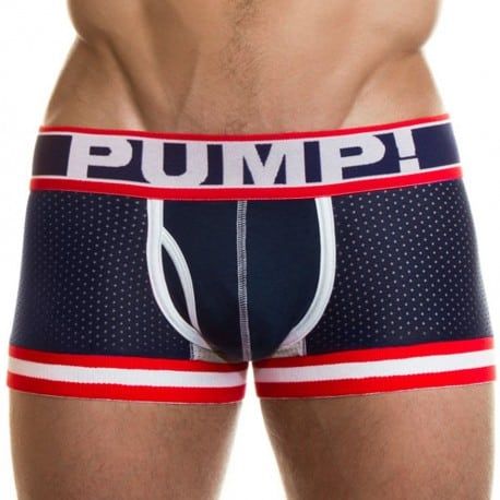 Boxer Big League Marine - Rouge