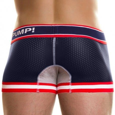 Boxer Big League Marine - Rouge