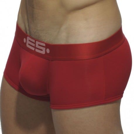 Shorty Basic Modal Push Up Rouge