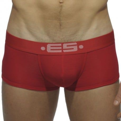 Shorty Basic Modal Push Up Rouge