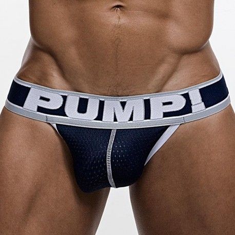Jock Strap Thunder Marine - Blanc