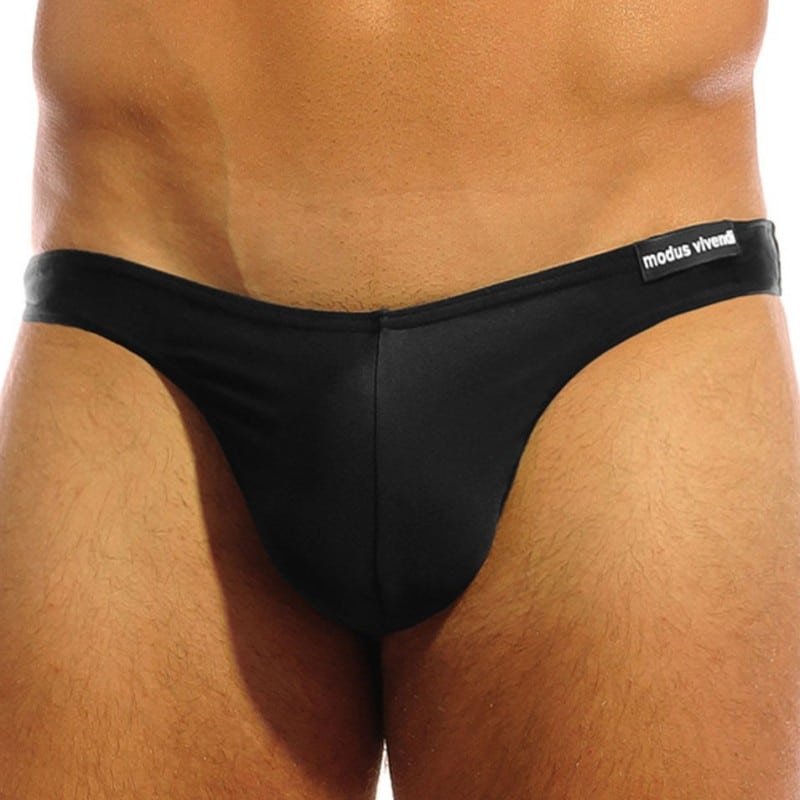 Modus Vivendi Slip de Bain Super Low Cut Noir