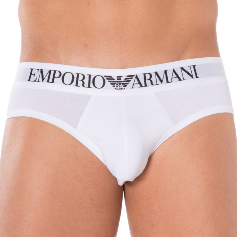 Slip Stretch Cotton Blanc