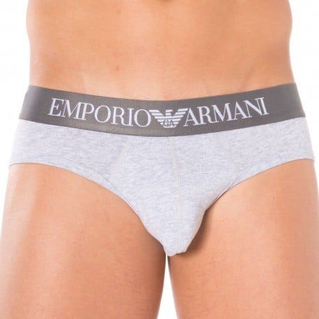 Slip Stretch Cotton Gris