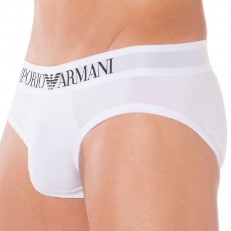 Slip Stretch Cotton Blanc