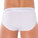 Emporio Armani Slip Stretch Cotton Blanc
