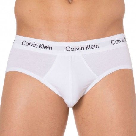 3-Pack Cotton Stretch Briefs - White