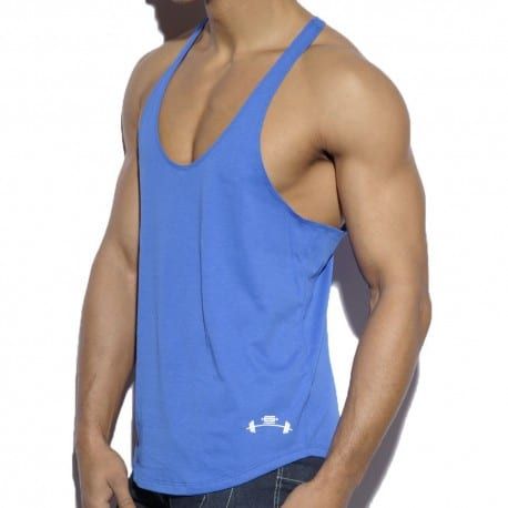 Fitness Plain Tank Top - Royal