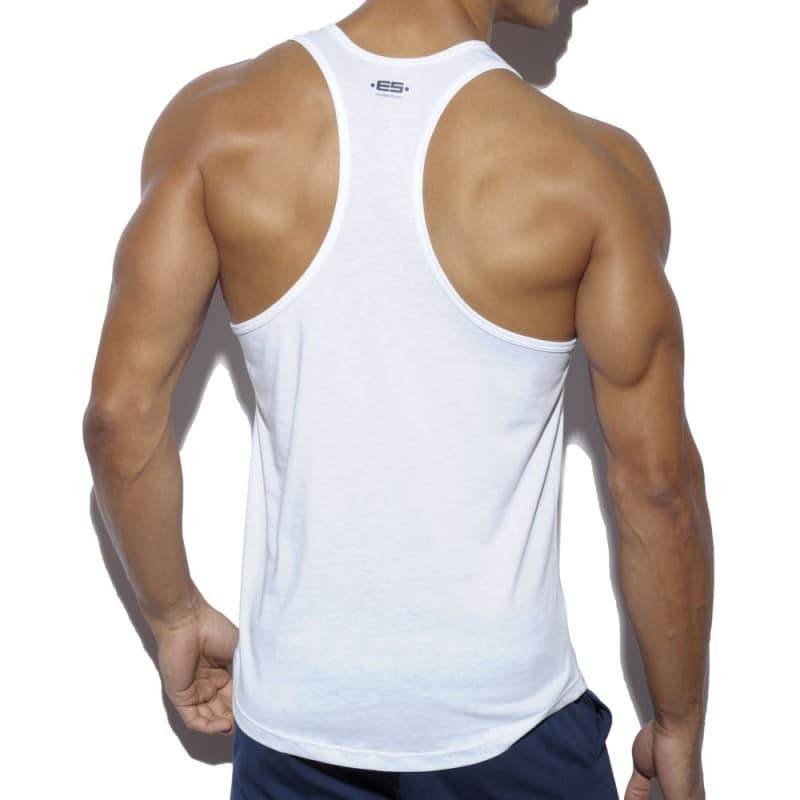 ES Collection Débardeur Never Back Down Blanc