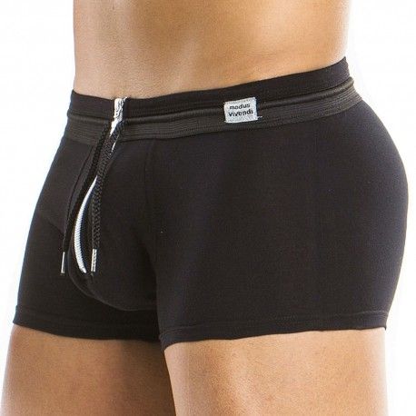 Zipper Boxer - Black