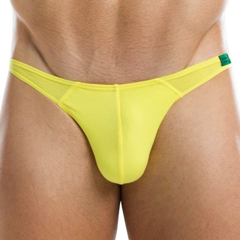 Mini Slip Plain Jaune