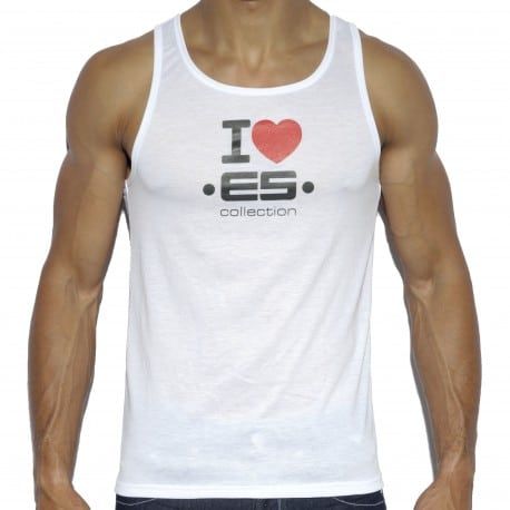 Débardeur I Love ES Blanc