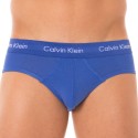 Calvin Klein Lot de 3 Slips Cotton Stretch Royal - Marine - Noir
