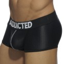 Addicted Lot de 3 Boxers Courts Mesh Push Up Blanc - Bleu Marine - Noir