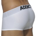 Addicted Lot de 3 Boxers Courts Mesh Push Up Blanc - Bleu Marine - Noir