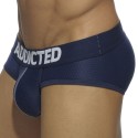 Addicted Lot de 3 Slips Mesh Push Up Blanc - Bleu Marine - Noir