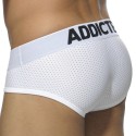 Addicted Lot de 3 Slips Mesh Push Up Blanc - Bleu Marine - Noir