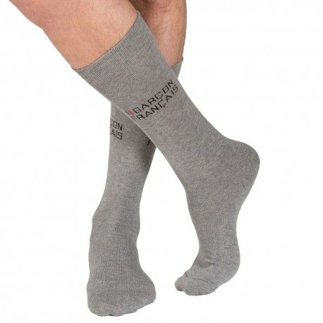 Chaussettes Grises