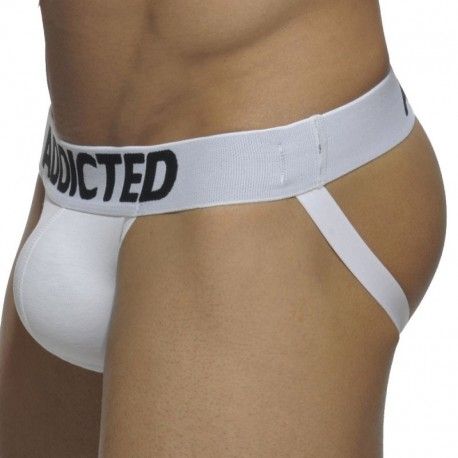 Addicted My Basic Jock Strap - White