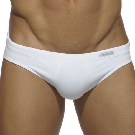 Addicted Slip de Bain Rainbow Blanc