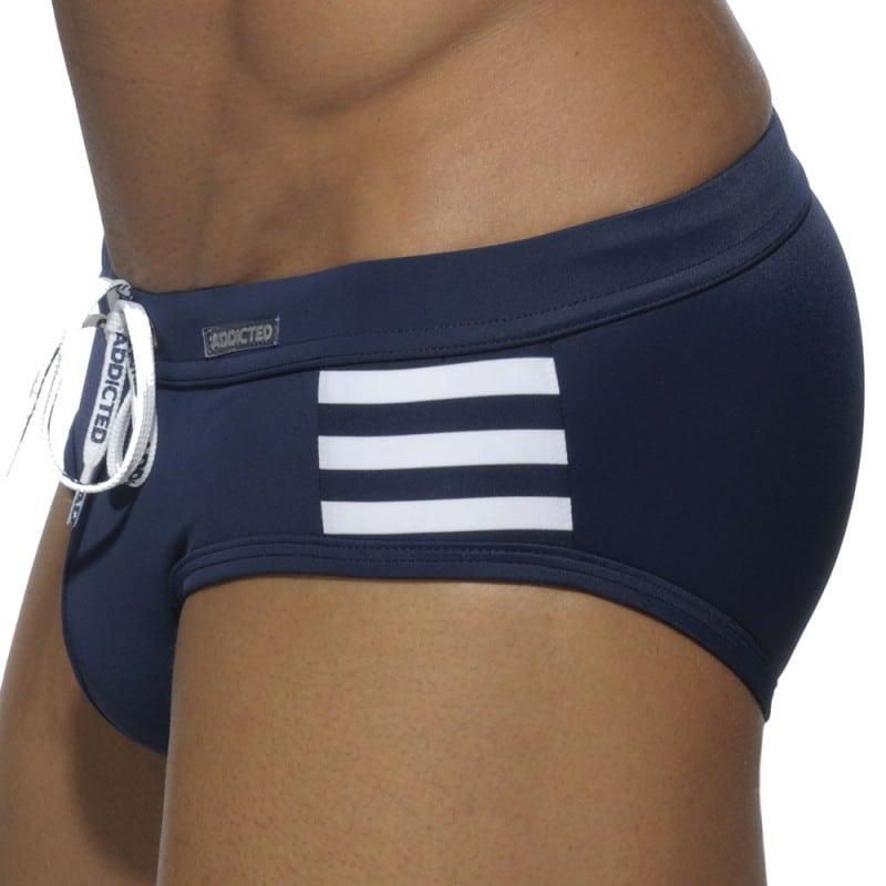 Addicted Slip de Bain Sailor Colored Marine